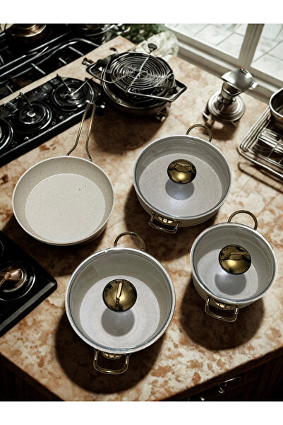 Best LÜX TENCERE SETİ 7 PARÇA ÇEYİZLİK