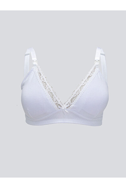 LC Waikiki Peak New Season Non-Wired Lace Detailed Nursing Bra