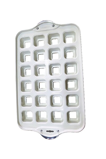 ELEGANT HOME صينية فرن لصنع تشيز كيك 24 فتحة مربعة