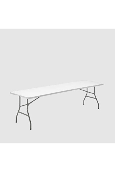 Tasamem Dafia 180 cm rectangular fiberglass table without tiers