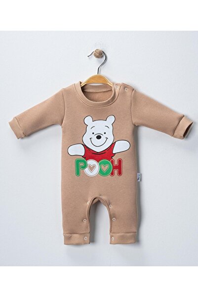 mandalinsbaby Pooh Boy Baby Winter Jumpsuit