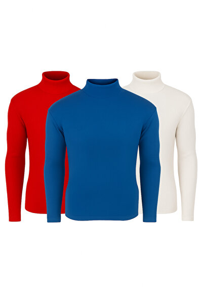 ribac 3-пакет мъжки пуловер с половин цип