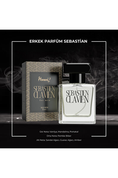 Homm Bitkisel Erkek parfüm SEBASTİAN 50 ml