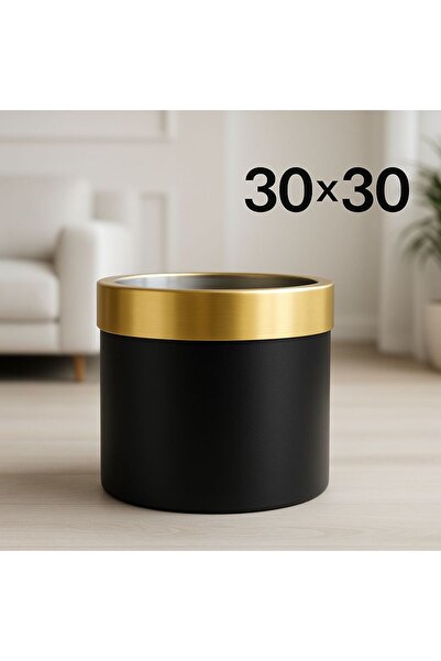 Kayra Flowers Metal modern saksı 30x30 Ölçülerindedir