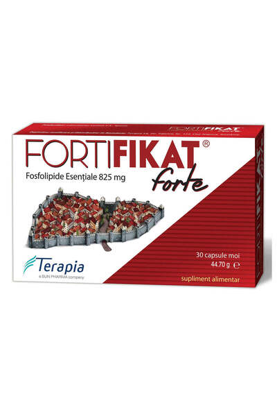 Terapia Fortifikat Forte 825Mg, 30 Capsule Moi, Terapia-Ranbaxy