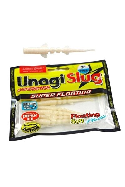 LUCKY JOHN Unagi Slug 3.0'' 7.6cm Silikon Yem Renk: F33 7 Adet