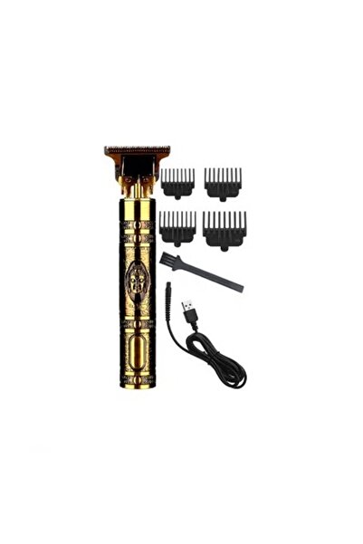 KESNUP Επαγγελματική μηχανή κουρέματος μαλλιών και γενειάδας, Χρυσή