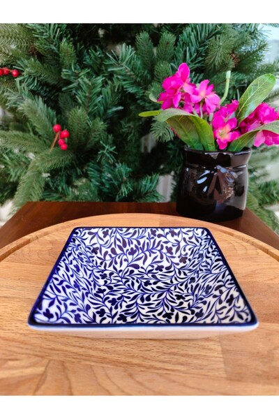 Madame Coco Reve Bleu Tours New Bone China Square Bowl - 1 Piece