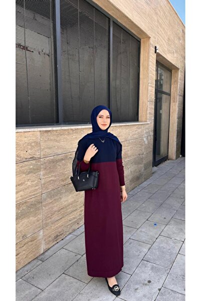 Nuss 508 Knitwear Dress Burgundy