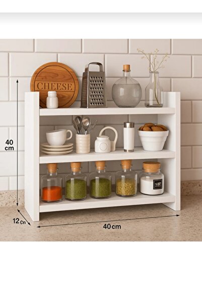 KUMSAL MOBİLYA kumsal Tezgah Üstü Çok Amaçlı Baharatlık,düzenleyici,toplayıcı...