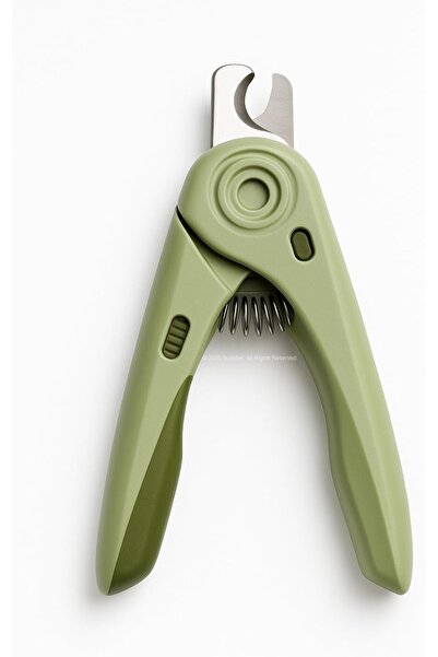 Busstier LED Işıklı Kedi Köpek Tırnak Makası Törpülü Ergonomik Saplı Güvenli Evcil Bakım Makası