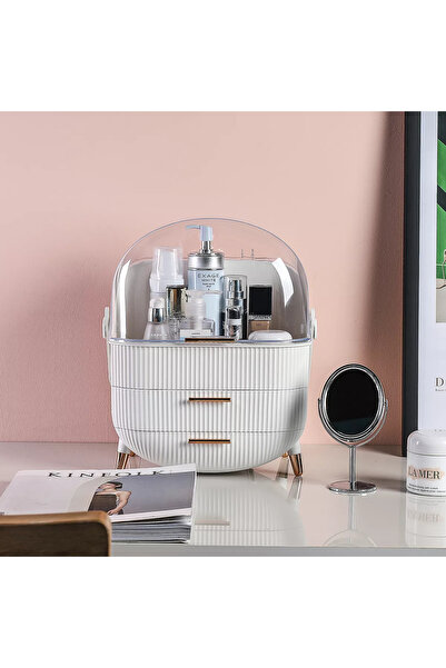 GenelTedarik Merve Özgül URVE Çekmeceli Makyaj Kozmetik Düzenleyici Organizer