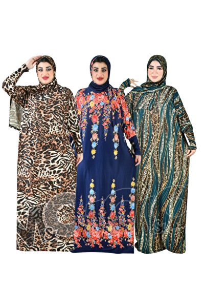 M&O 2 اسدال صلاة واستقبال عرض مجموعة مكونة من ثلاثة اسدالات مقاس واحد يلبس من...