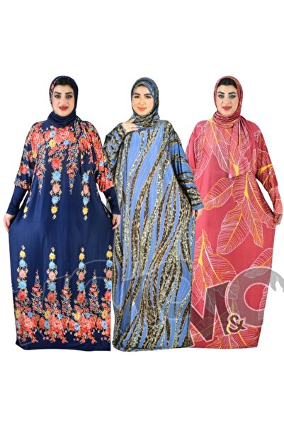 M&O 2 اسدال صلاة واستقبال عرض مجموعة مكونة من ثلاثة اسدالات مقاس واحد يلبس من...