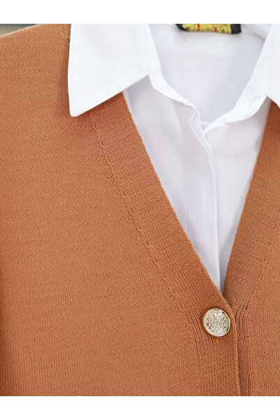 HİJABAYA Ζακέτα με κουμπιά με λαιμόκοψη