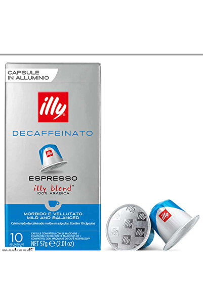illy IperEspresso Decaf Kafeinsiz Kapsül Kahve 10 Adet