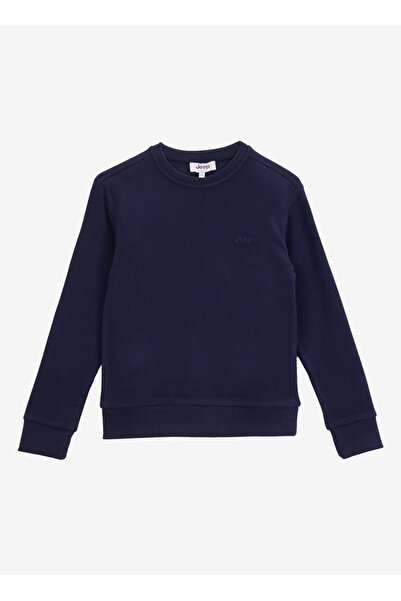 Jeep Nakışlı Erkek Çocuk Lacivert Sweatshırt J5WB-SWT7897