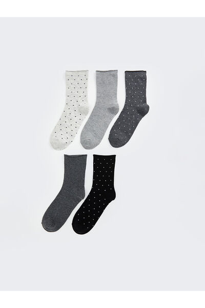 LC Waikiki Patterned Women's Socks 5-Piece