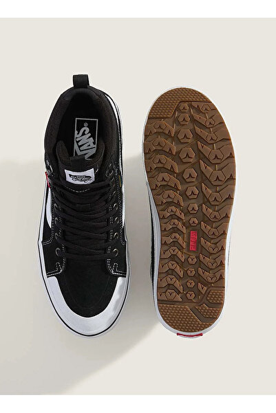Vans VN000DAQBA21-MTE Sk8-Hi Αδιάβροχα Μαύρα Σουέτ + Δερμάτινα Ανδρικά Παπούτσια Lifestyle