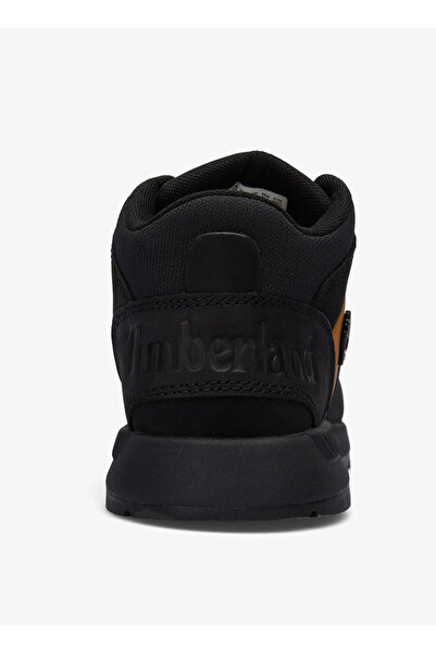 Timberland Sığır Derisi Siyah Erkek Çocuk Outdoor Bot TB0A6BXDEMJ1-Sprint Trekker MID BUN