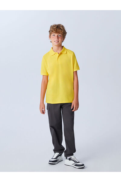 LC Waikiki Boys' Cargo Jogger Pants with Elastic Waist