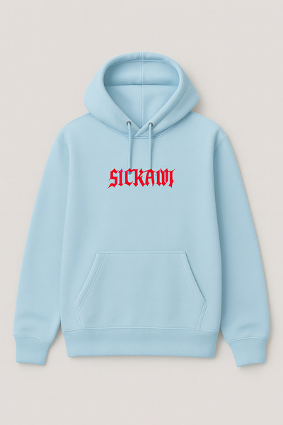 CLASSY.MODA Φούτερ με κουκούλα και τσέπη καγκουρό, μεγάλου μεγέθους, με γράμμ...