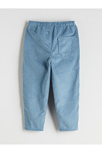 LC Waikiki Yeni Sezon Beli Lastikli Erkek Çocuk Kadife Pantolon