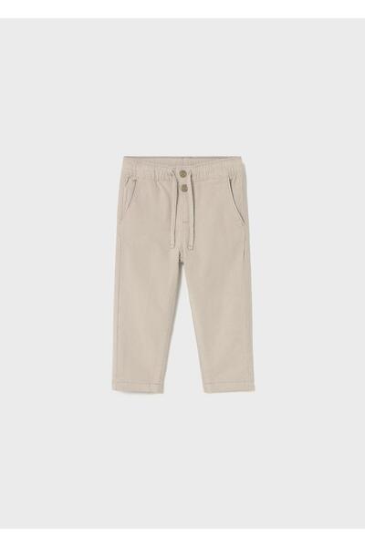 MAYORAL Erkek Bebek Astarlı Jogger Pantolon Bej