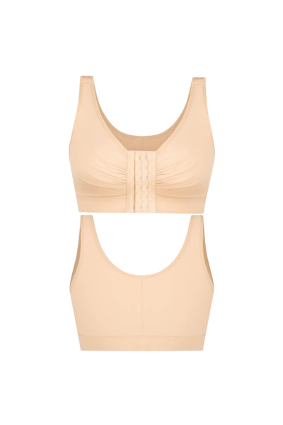 Fstyle Three-level control chest corset for post-surgical enlargement or reduction with full control