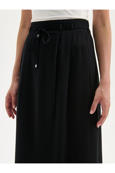 LC Waikiki New Season Belted Pleated Skirt