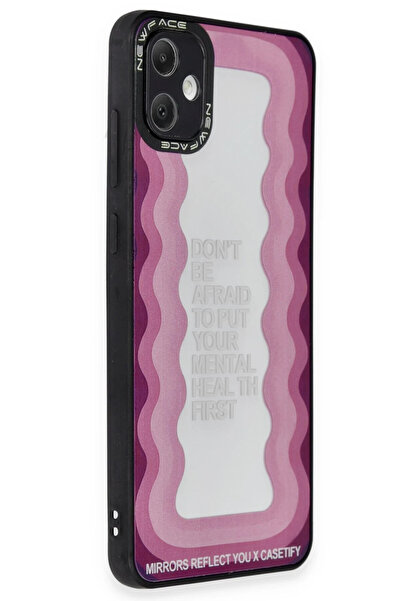 NewFace غطاء حماية لسامسونج جالاكسي A05 من دي إس-ديرين بنمط المرآة - مرآة - 11