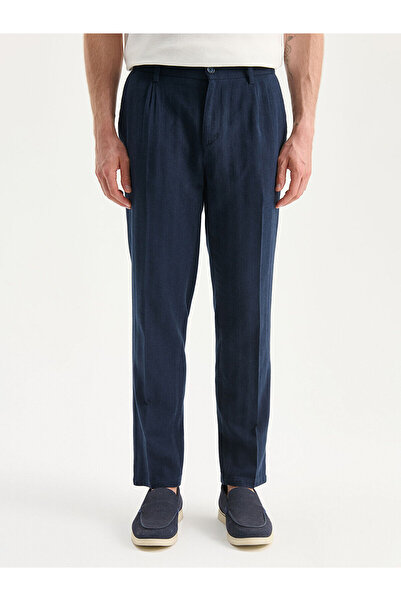 LC Waikiki Standart Kalıp Keten Karışımlı Erkek Pantolon