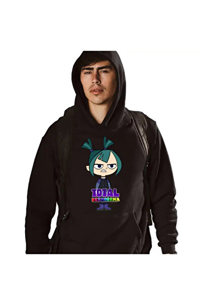 OEM Ανδρικό Φούτερ με Κουκούλα Total Drama Gwen Kindergarten