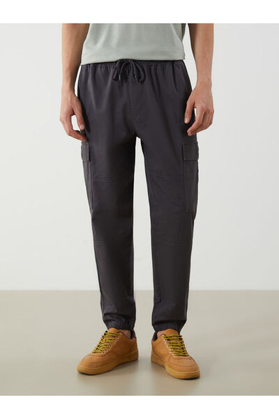 LC Waikiki Standard Mold Gabardine Men's Cargo Trousers