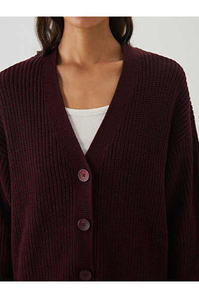 LC Waikiki V Yaka Kadın Triko Hırka