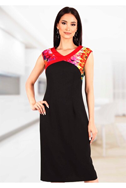 AD Fashion Rochie din in fara maneci 105R16i1682 - 38 EU