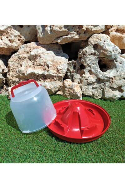 Doğalsan Tarım Set of 2 2 Lt Water Bottle 2 Kg Food Bowl Chicken Bowl Chicken Bowl Chick Bowl