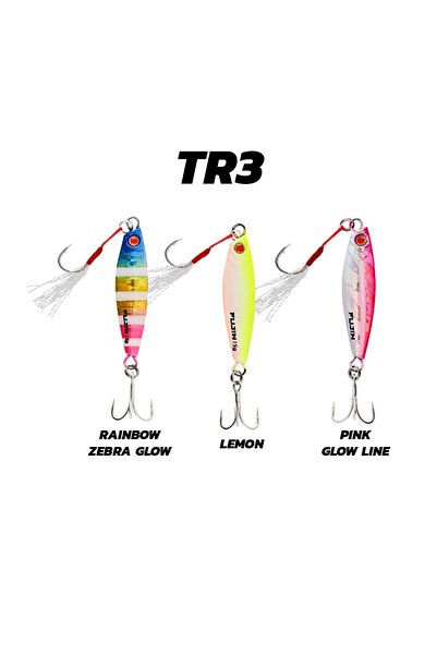 Fujin Jig-X Trio 3lü Micro Jig 7gr RENK: TR3