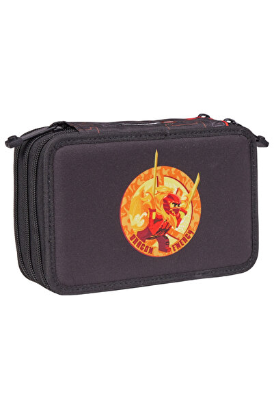 LEGO Ninjago 3-compartment unequipped pencil case - Dragon Energ