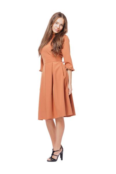 AD Fashion Katia dress brown - cognac#52973 - 40 EU