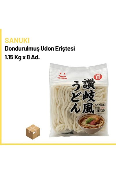Shandong Sanuki Dondurulmuş Udon Eriştesi 1.15 Kg x 8 Ad.