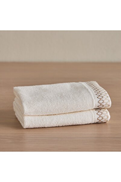Generic Urban 4-Piece 550 GSM Turkish Cotton Fingertip Towel Set - 30x30 cm