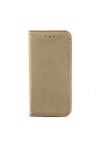 Gtech Protective set for Samsung Galaxy A16, Book Case and Clear Screen Protector, Leather, Gold