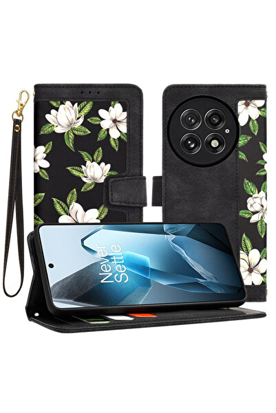 Techsuit Husă personalizată cu flip pentru OnePlus 13 FlipCraft, neagră