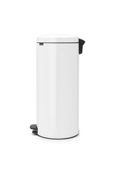 Brabantia NewIcon Pedal Bin 649049, 30 l, Soft closing, Anti-slip base, White