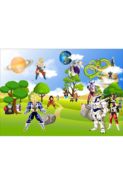 VIODESIGN Fototapet Copii, Dragon Ball Z, autoadeziv, multicolor,120x200 cm