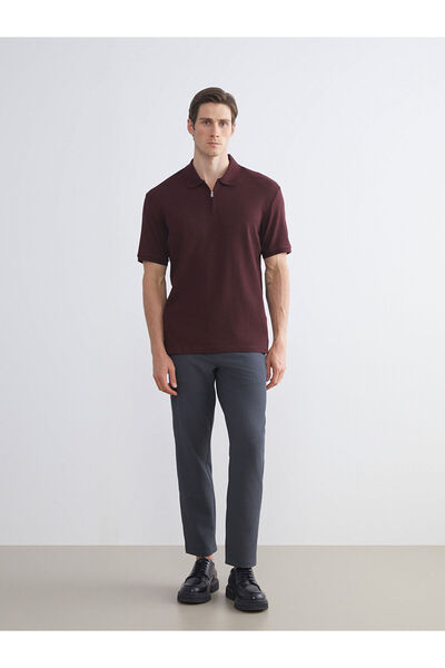 LC Waikiki Ανδρικό μπλουζάκι με γιακά πόλο LCW VisionBordo