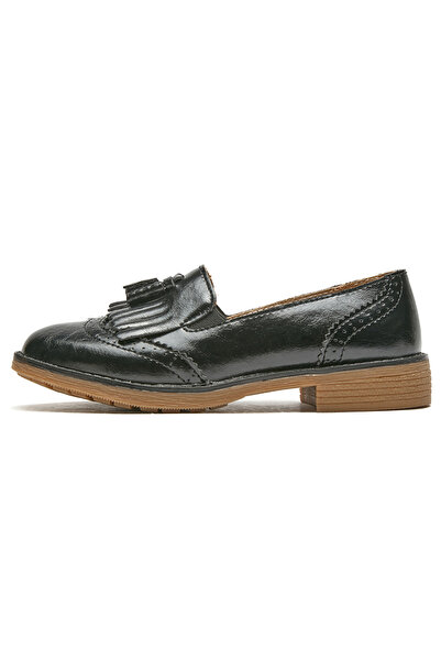 TRULAND Women's Loafers with Tassels Made of Genuine Leather