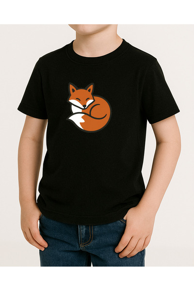 TREND YANKI Unisex Children's T-Shirt (Fox)