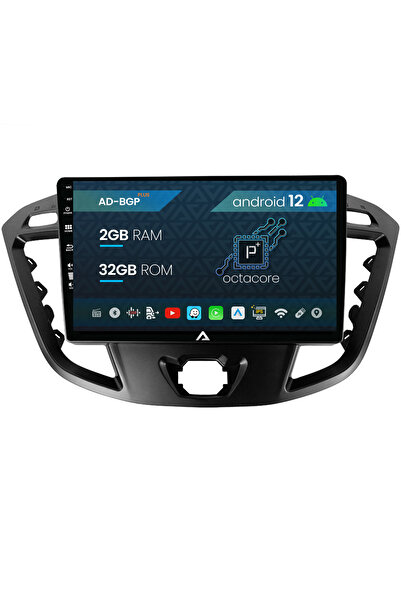 AutoDrop Navigatie Ford Transit / Tourneo (2012-2020)Android 12, P-Octacore/2...